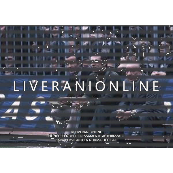 COL-RETROSPETTIVA MARIO CORSO CALCIATORE NELLA FOTO MARIO CORSO CON FRANCO MANNI AG ALDO LIVERANI SAS