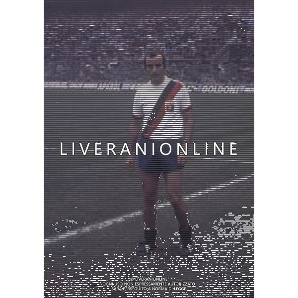 COL-RETROSPETTIVA MARIO CORSO CALCIATORE NELLA FOTO MARIO CORSO CON LA MAGLIA DEL GENOA CALCIO AG ALDO LIVERANI SAS