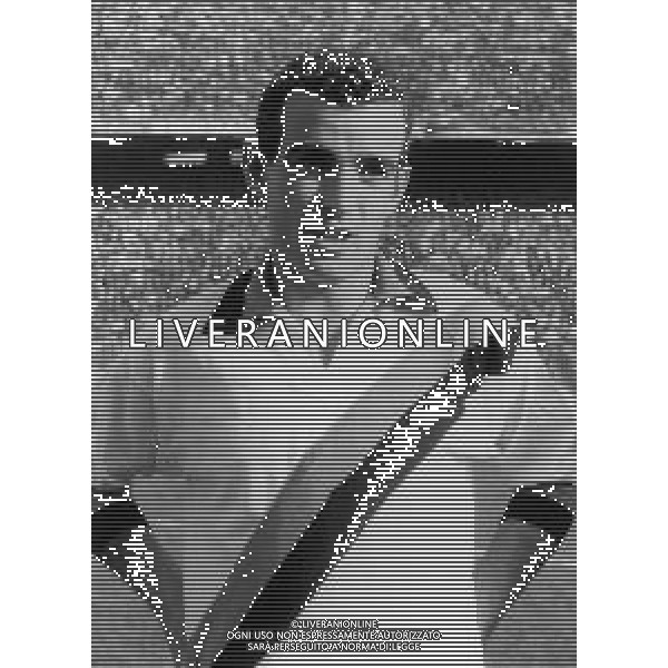 ARCHIVIO GIOVANNI LIVERANI NELLA FOTO MARIO CORSO CON LA MAGLIA INTER AGENZIA ALDO LIVERANI
