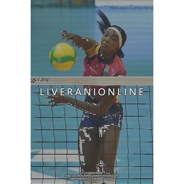 TVRG Allianz Vero Volley Milano vs Volley Mulhouse Alsace nella foto Adhuoljok Malual (Vero Volley Milano) Monza 05-12-2023 Arena di Monza CEV Champions League femminile Gruppo A - 4a giornata foto Roberto Garavaglia/ag. Aldo Liverani sas/AGENZIA ALDO LIVERANI SAS