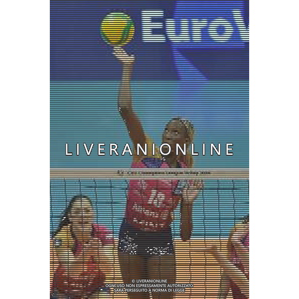 TVRG Allianz Vero Volley Milano vs Volley Mulhouse Alsace nella foto Paola Egonu (Vero Volley Milano) Monza 05-12-2023 Arena di Monza CEV Champions League femminile Gruppo A - 4a giornata foto Roberto Garavaglia/ag. Aldo Liverani sas/AGENZIA ALDO LIVERANI SAS