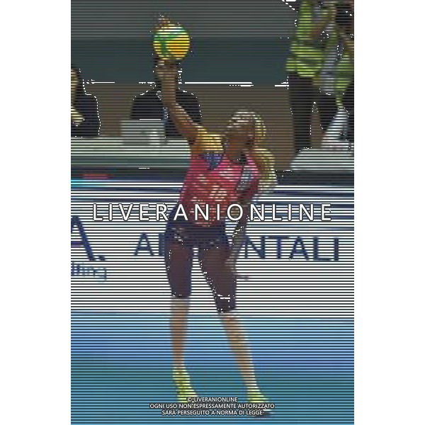 TVRG Allianz Vero Volley Milano vs Volley Mulhouse Alsace nella foto Paola Egonu (Vero Volley Milano) Monza 05-12-2023 Arena di Monza CEV Champions League femminile Gruppo A - 4a giornata foto Roberto Garavaglia/ag. Aldo Liverani sas/AGENZIA ALDO LIVERANI SAS