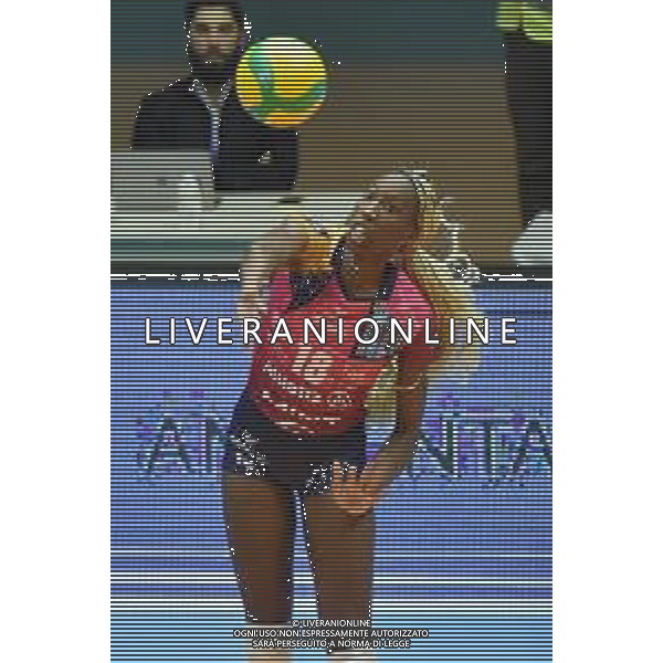 TVRG Allianz Vero Volley Milano vs Volley Mulhouse Alsace nella foto Paola Egonu (Vero Volley Milano) Monza 05-12-2023 Arena di Monza CEV Champions League femminile Gruppo A - 4a giornata foto Roberto Garavaglia/ag. Aldo Liverani sas/AGENZIA ALDO LIVERANI SAS