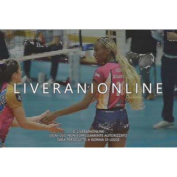 TVRG Allianz Vero Volley Milano vs Volley Mulhouse Alsace nella foto Paola Egonu (Vero Volley Milano) Monza 05-12-2023 Arena di Monza CEV Champions League femminile Gruppo A - 4a giornata foto Roberto Garavaglia/ag. Aldo Liverani sas/AGENZIA ALDO LIVERANI SAS
