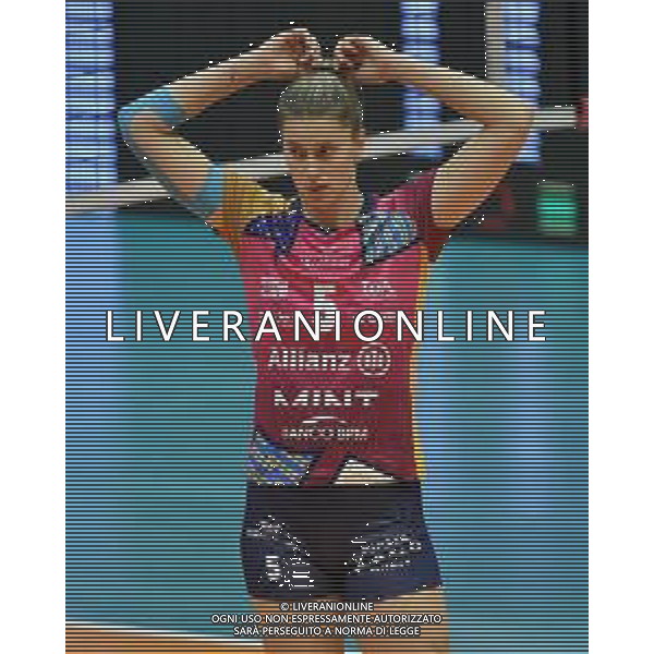 TVRG Allianz Vero Volley Milano vs Volley Mulhouse Alsace nella foto Laura Heyrman (Vero Volley Milano) Monza 05-12-2023 Arena di Monza CEV Champions League femminile Gruppo A - 4a giornata foto Roberto Garavaglia/ag. Aldo Liverani sas/AGENZIA ALDO LIVERANI SAS