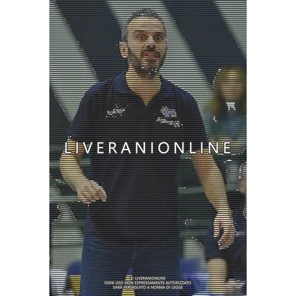 TVRG Allianz Vero Volley Milano vs Volley Mulhouse Alsace nella foto Marco Gaspari allenatore Vero Volley Milano Monza 05-12-2023 Arena di Monza CEV Champions League femminile Gruppo A - 4a giornata foto Roberto Garavaglia/ag. Aldo Liverani sas/AGENZIA ALDO LIVERANI SAS