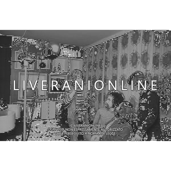 Neg- RETROSPETTIVA GRUPPO MUSICALE "I CAMALEONTI" NEL 1972 NELLA FOTO PAOLO DE CEGLIE, GERARDO \'GERRY\' MANZOLI, ANTONIO CRIPEZZI E LIVIO MACCHIA AG. ALDO LIVERANI SAS