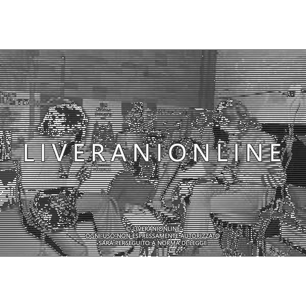 Neg- RETROSPETTIVA GRUPPO MUSICALE "I CAMALEONTI" NEL 1972 NELLA FOTO PAOLO DE CEGLIE, GERARDO \'GERRY\' MANZOLI, ANTONIO CRIPEZZI E LIVIO MACCHIA AG. ALDO LIVERANI SAS