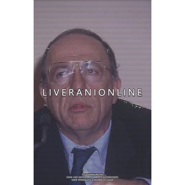 DIAP-RETROSPETTIVA FEDELE CONFALONIERI DIRIGENTE D\'AZIENDA NELLA FOTO FEDELE CONFALONIERI A MILANO NELL\'ANNO 1994 AG ALDO LIVERANI SAS  