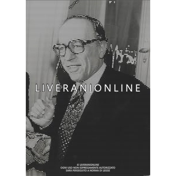 ST-RETROSPETTIVA FEDELE CONFALONIERI DIRIGENTE D\'AZIENDA NELLA FOTO FEDELE CONFALONIERI A MILANO AG ALDO LIVERANI SAS