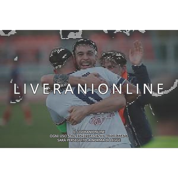 IMOLA 06 12 2023 COPPA ITALIA OTTAVI DI FINALE SERIE D IMOLESE CALCIO-CAMPOBASSO 1-0 NELLA FOTO ALEX AGUSTINE LORENZO DALL\'OSSO IMOLESE ©SANNA/ AGENZIA ALDO LIVERANI SAS