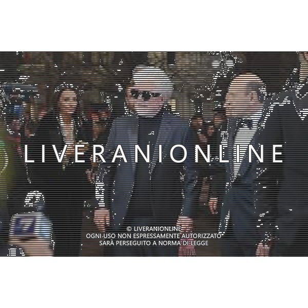 TVRG Prima alla Scala nella foto Pedro Almodovar Milano 07-12-2023 Arrivo delle personalita\' per assistere alla prima del Teatro alla Scala foto Roberto Garavaglia/ag. Aldo Liverani sas