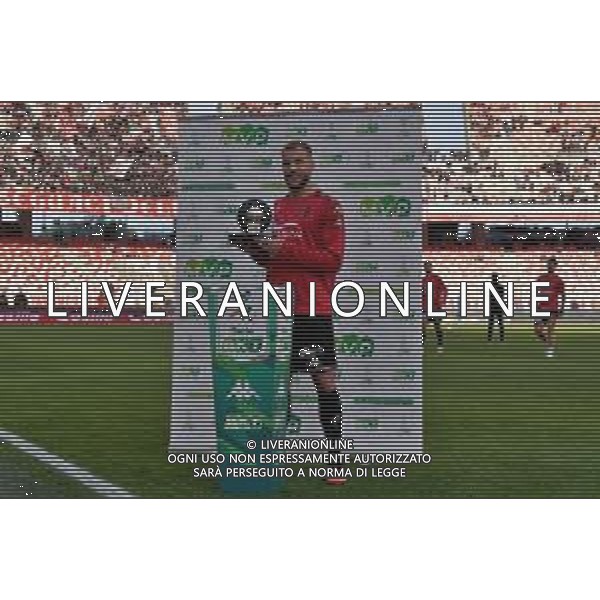 Giuseppe Sibilli of SSC Bari uring the Italian Serie B match SSC Bari vs FC Sudtirol on December 09, 2023 at the San Nicola stadium in Bari, Italy. Photo by Emmanuele Mastrodonato/ag. Aldo Liverani sas/ AGENZIA ALDO LIVERANI SAS