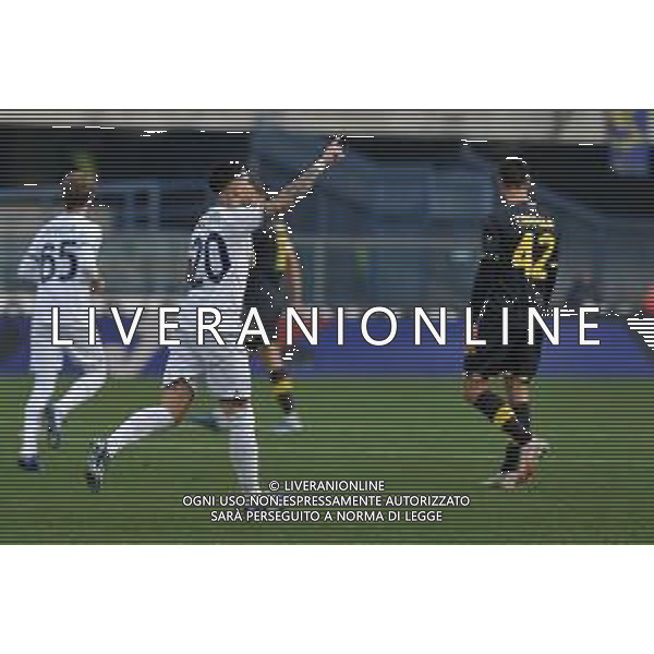 Hellas Verona vs Lazio - Campionato Serie A TIM - 15 giornata - Stadio Bentegodi - Verona 09-12-2023 nella foto Esultanza di mattia Zaccagni dopo il gol ©Federico Gaetano / AGENZIA ALDO LIVERANI SAS