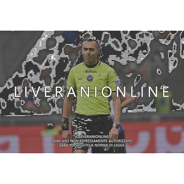 Inter vs Udinese nella foto l\'arbitro Marco Di Bello di Brindisi Milano 09-12-2023 Stadio Giuseppe Meazza - San Siro Campionato Serie A TIM - 15a giornata foto Roberto Garavaglia/ag. Aldo Liverani sas/ AGENZIA ALDO LIVERANI SAS