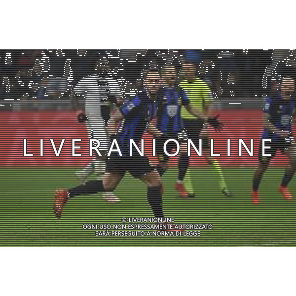 Inter vs Udinese nella foto Hakan Calhanoglu (Inter) esulta dopo il gol dell\'1 a 0 Milano 09-12-2023 Stadio Giuseppe Meazza - San Siro Campionato Serie A TIM - 15a giornata foto Roberto Garavaglia/ag. Aldo Liverani sas/ AGENZIA ALDO LIVERANI SAS