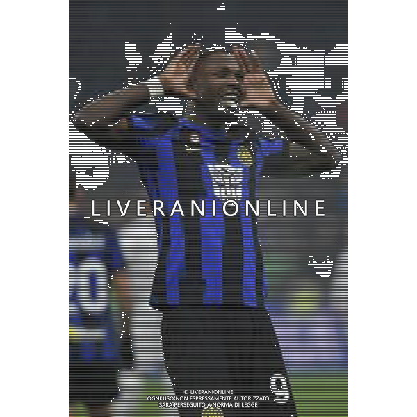 Inter vs Udinese nella foto Marcus Thuram (Inter) esulta dopo il gol del 3 a 0 Milano 09-12-2023 Stadio Giuseppe Meazza - San Siro Campionato Serie A TIM - 15a giornata foto Roberto Garavaglia/ag. Aldo Liverani sas/ AGENZIA ALDO LIVERANI SAS
