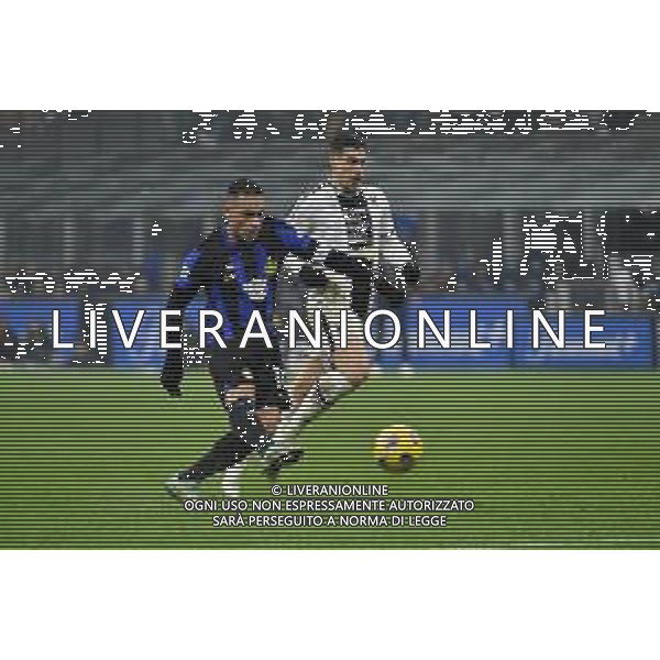 Inter vs Udinese nella foto Lautaro Martinez (Inter) segna il gol del 4 a 0 Milano 09-12-2023 Stadio Giuseppe Meazza - San Siro Campionato Serie A TIM - 15a giornata foto Roberto Garavaglia/ag. Aldo Liverani sas/ AGENZIA ALDO LIVERANI SAS