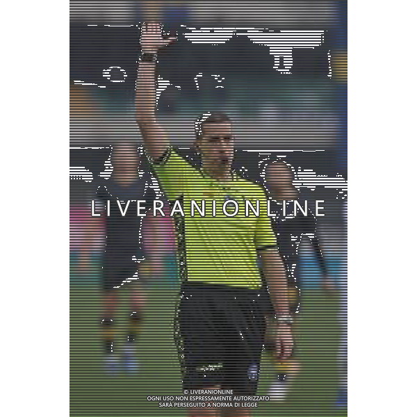 Hellas Verona vs Lazio - Campionato Serie A TIM - 15 giornata - Stadio Bentegodi - Verona 09-12-2023 nella foto Giovanni Ayroldi arbitro ©Federico Gaetano / AGENZIA ALDO LIVERANI SAS