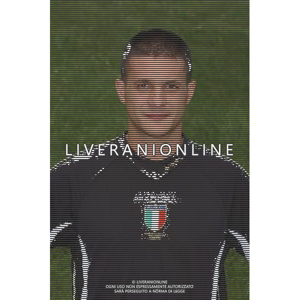 Primi Piani Arbitri Calcio 2003/04 nella foto l\'arbitro Romeo Andrea* foto Marco Luzzani/Agenzia Aldo Liverani