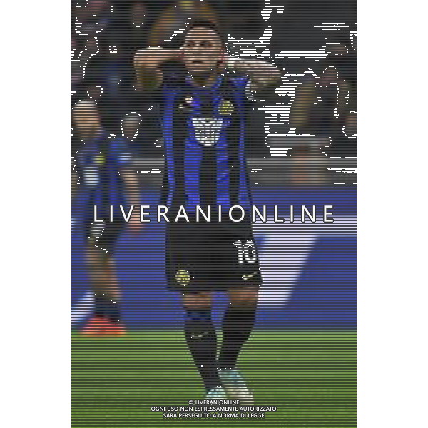 Inter vs Udinese nella foto Lautaro Martinez (Inter) Milano 09-12-2023 Stadio Giuseppe Meazza - San Siro Campionato Serie A TIM - 15a giornata foto Roberto Garavaglia/ag. Aldo Liverani sas/ AGENZIA ALDO LIVERANI SAS