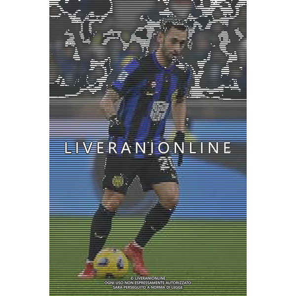 Inter vs Udinese nella foto Hakan Calhanoglu (Inter) Milano 09-12-2023 Stadio Giuseppe Meazza - San Siro Campionato Serie A TIM - 15a giornata foto Roberto Garavaglia/ag. Aldo Liverani sas/ AGENZIA ALDO LIVERANI SAS