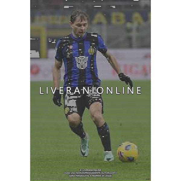 Inter vs Udinese nella foto Nicolo\' Barella (Inter) Milano 09-12-2023 Stadio Giuseppe Meazza - San Siro Campionato Serie A TIM - 15a giornata foto Roberto Garavaglia/ag. Aldo Liverani sas/ AGENZIA ALDO LIVERANI SAS