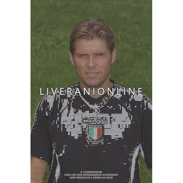 Primi Piani Arbitri Calcio 2003/04 nella foto l\'arbitro Rosetti Roberto* foto Marco Luzzani/Agenzia Aldo Liverani
