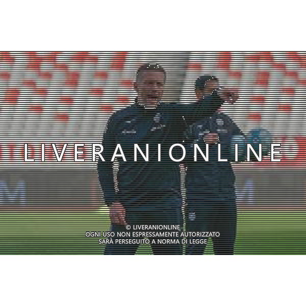 coach Federico Valente of FC Sudtirol during the Italian Serie B match SSC Bari vs FC Sudtirol on December 09, 2023 at the San Nicola stadium in Bari, Italy. Photo by Emmanuele Mastrodonato/ag. Aldo Liverani sas/ AGENZIA ALDO LIVERANI SAS
