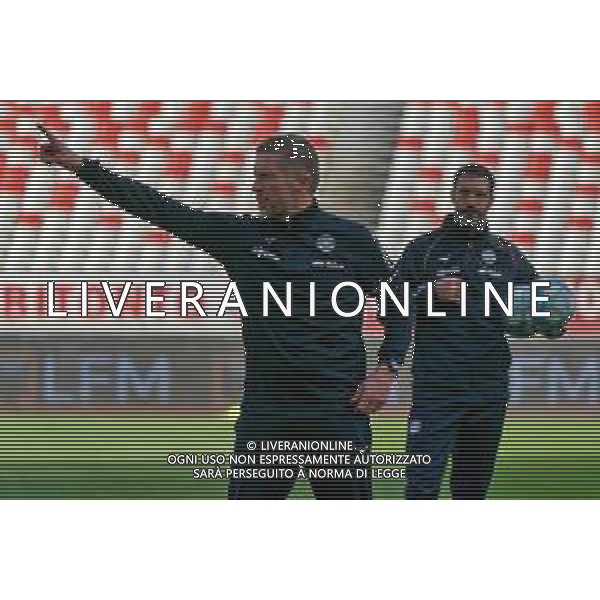 coach Federico Valente of FC Sudtirol during the Italian Serie B match SSC Bari vs FC Sudtirol on December 09, 2023 at the San Nicola stadium in Bari, Italy. Photo by Emmanuele Mastrodonato/ag. Aldo Liverani sas/ AGENZIA ALDO LIVERANI SAS