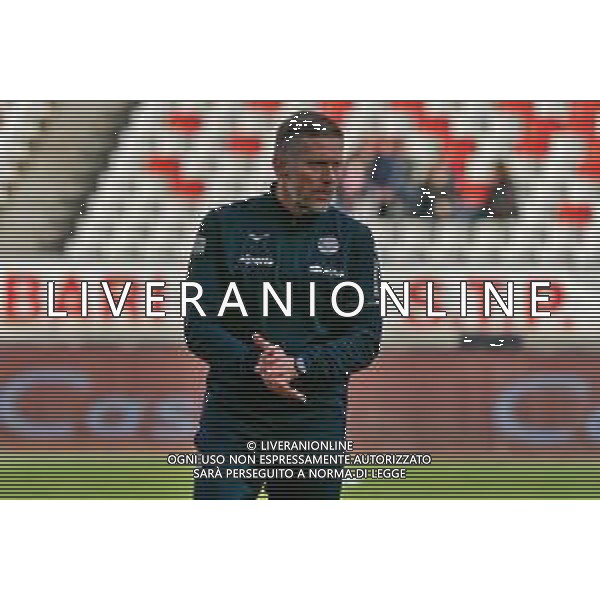 coach Federico Valente of FC Sudtirol during the Italian Serie B match SSC Bari vs FC Sudtirol on December 09, 2023 at the San Nicola stadium in Bari, Italy. Photo by Emmanuele Mastrodonato/ag. Aldo Liverani sas/ AGENZIA ALDO LIVERANI SAS
