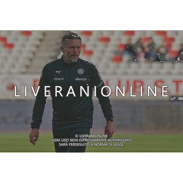 coach Federico Valente of FC Sudtirol during the Italian Serie B match SSC Bari vs FC Sudtirol on December 09, 2023 at the San Nicola stadium in Bari, Italy. Photo by Emmanuele Mastrodonato/ag. Aldo Liverani sas/ AGENZIA ALDO LIVERANI SAS