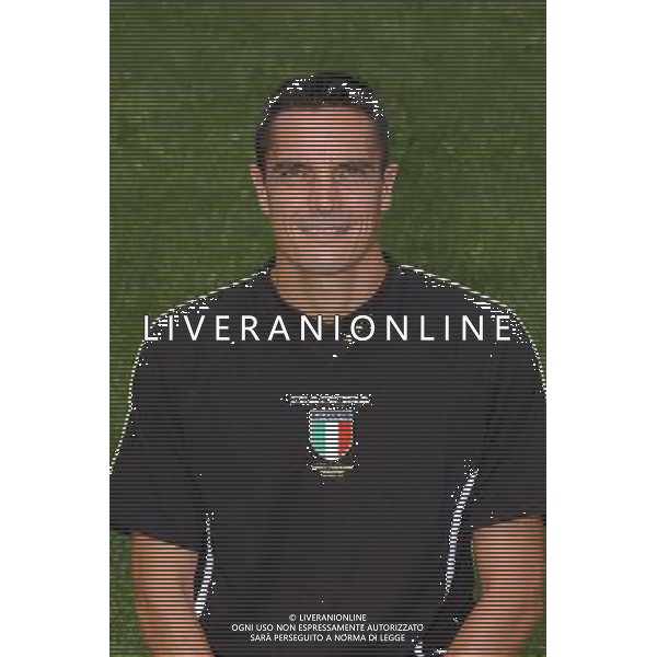 Primi Piani Arbitri Calcio 2003/04 nella foto l\'arbitro Saccani Massimiliano* foto Marco Luzzani/Agenzia Aldo Liverani