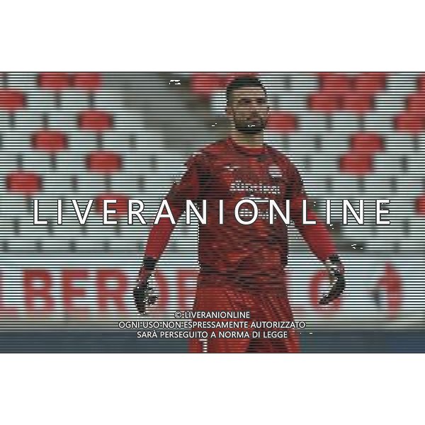 Giacomo Poluzzi of FC Sudtirol during the Italian Serie B match SSC Bari vs FC Sudtirol on December 09, 2023 at the San Nicola stadium in Bari, Italy. Photo by Emmanuele Mastrodonato/ag. Aldo Liverani sas/ AGENZIA ALDO LIVERANI SAS
