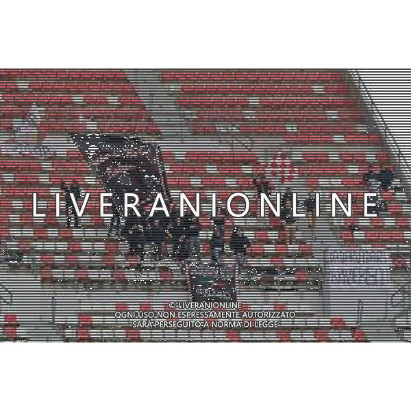 Supporters of FC Sudtirol during the Italian Serie B match SSC Bari vs FC Sudtirol on December 09, 2023 at the San Nicola stadium in Bari, Italy. Photo by Emmanuele Mastrodonato/ag. Aldo Liverani sas/ AGENZIA ALDO LIVERANI SAS