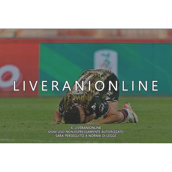 Ismail Achik of SSC Bari celebrates the victory during the Italian Serie B match SSC Bari vs FC Sudtirol on December 09, 2023 at the San Nicola stadium in Bari, Italy. Photo by Emmanuele Mastrodonato/ag. Aldo Liverani sas/ AGENZIA ALDO LIVERANI SAS
