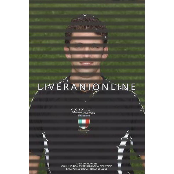 Primi Piani Arbitri Calcio 2003/04 nella foto l\'arbitro Tagliavento Paolo* foto Marco Luzzani/Agenzia Aldo Liverani