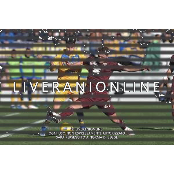 Frosinone vs Torino - Campionato Serie A TIM - 15 giornata - Stadio B.Stirpe - Frosinone 10-12-2023 nella foto Vojvoda e Soulè ©Federico Gaetano / AGENZIA ALDO LIVERANI SAS