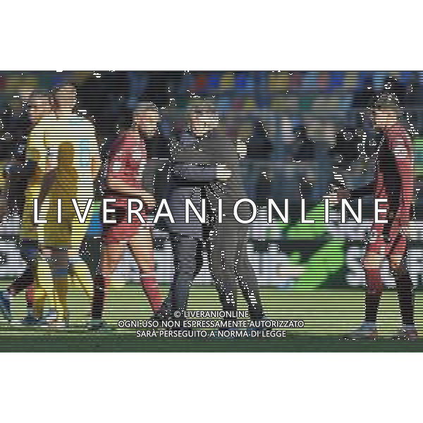 Frosinone vs Torino - Campionato Serie A TIM - 15 giornata - Stadio B.Stirpe - Frosinone 10-12-2023 nella foto Abbraccio finale Juric e Di Francesco
