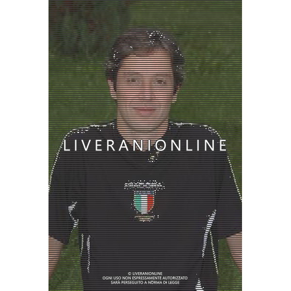 Primi Piani Arbitri Calcio 2003/04 nella foto l\'arbitro Trefoloni Matteo* foto Marco Luzzani/Agenzia Aldo Liverani