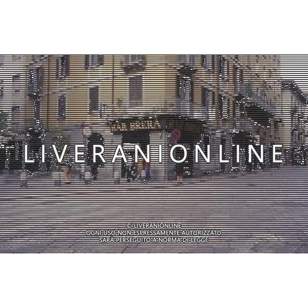 DIAP-1990 MILANO QUARTIERE BRERA NELLA FOTO BRERA AG ALDO LIVERANI SAS