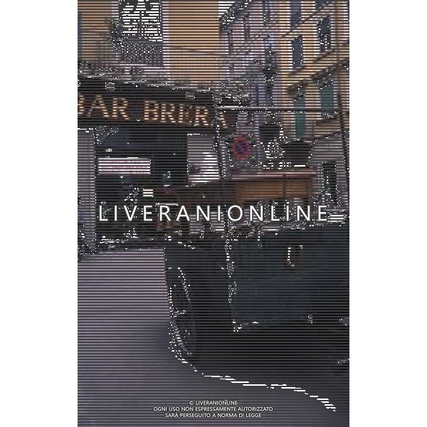 DIAP-1990 MILANO QUARTIERE BRERA NELLA FOTO BRERA AG ALDO LIVERANI SAS