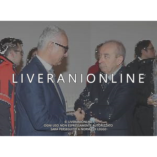 IMOLA 11 12 2023 OSSERVANZA PRESENTAZIONE INTERVENTI COMPLESSO OSSERVANZA PNRR NELLA FOTO FABIO BACCHILEGA PRESIDENTE CON AMI E RODOLFO ORTOLANI PRESIDENTE FONDAZIONE ©SANNA / AGENZIA ALDO LIVERANI SAS