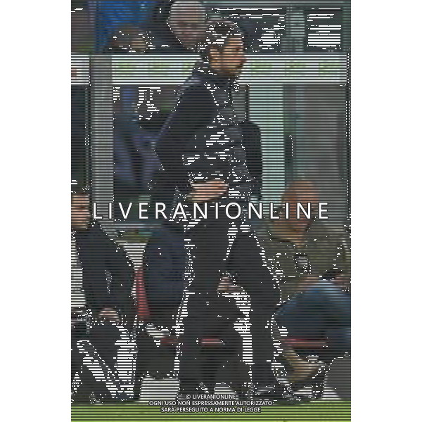 11-12-2023. Cagliari calcio- U.S. Sassuolo calcio. 15° giornata campionato calcio italiano Serie A 2023/2024, Stadio Unipol Domus Cagliari. Foto Salvatore Moi/Agenzia Aldo Liverani s.as. Nella foto: Alessio Dionisi Allenatore Sassuolo ©MOI SALVATORE /AGENZIA ALDO LIVERANI SAS