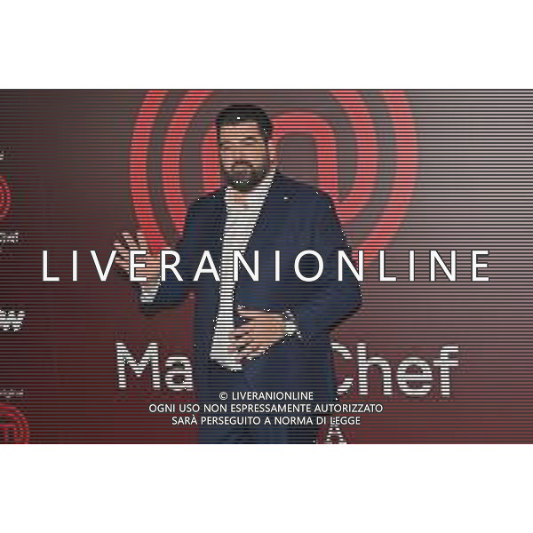 TVRG Photocall MasterChef nella foto Antonino Cannavacciuolo Milano 11-12-2023 Photocall in occasione della conferenza stampa di presentazione di MasterChef foto Roberto Garavaglia/ag. Aldo Liverani sas /AGENZIA ALDO LIVERANI SAS