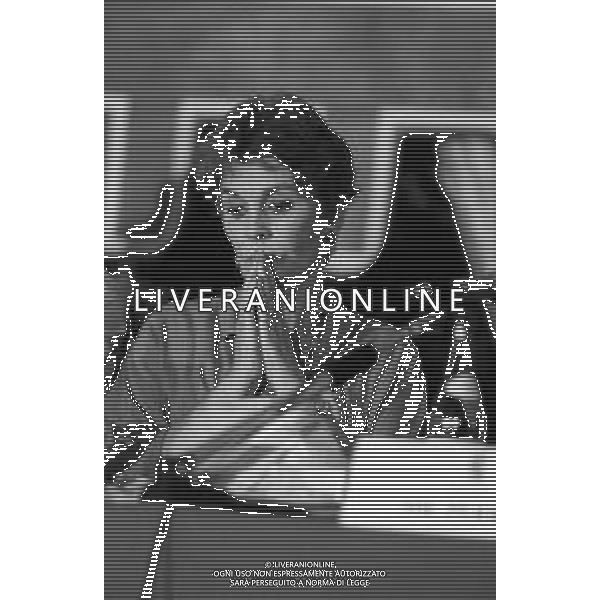 Neg- RETROSPETTIVA JEAN SIMMONS ATTRICE BRITANNICA NELLA FOTO NELL\'ANNO 1989 AG ALDO LIVERANI SAS