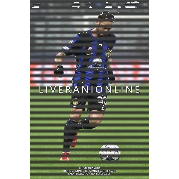 Inter vs Real Sociedad nella foto Hakan Calhanoglu (Inter) Milano 12-12-2023 Stadio Giuseppe Meazza - San Siro UEFA Champions League fase a gironi 6a giornata - Gruppo D foto Roberto Garavaglia/ag. Aldo Liverani sas/AGENZIA ALDO LIVERANI SAS