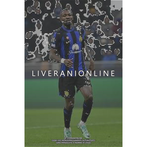 Inter vs Real Sociedad nella foto Marcus Thuram (Inter) Milano 12-12-2023 Stadio Giuseppe Meazza - San Siro UEFA Champions League fase a gironi 6a giornata - Gruppo D foto Roberto Garavaglia/ag. Aldo Liverani sas/AGENZIA ALDO LIVERANI SAS