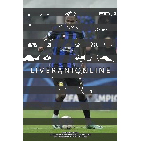 Inter vs Real Sociedad nella foto Marcus Thuram (Inter) Milano 12-12-2023 Stadio Giuseppe Meazza - San Siro UEFA Champions League fase a gironi 6a giornata - Gruppo D foto Roberto Garavaglia/ag. Aldo Liverani sas/AGENZIA ALDO LIVERANI SAS