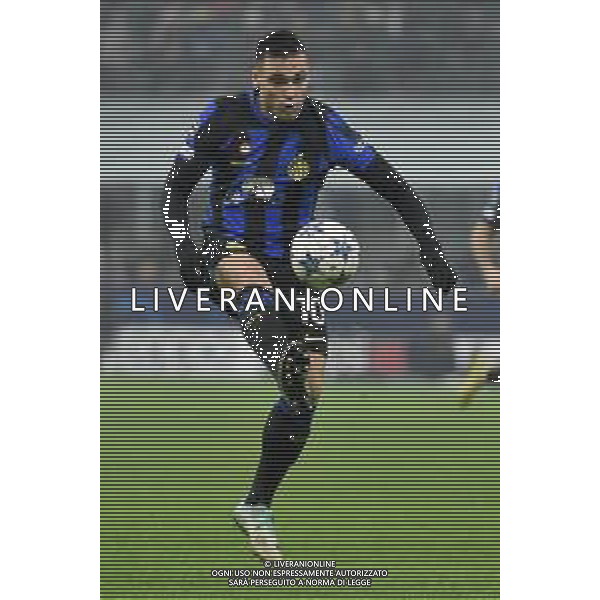 Inter vs Real Sociedad nella foto Lautaro Martinez (Inter) Milano 12-12-2023 Stadio Giuseppe Meazza - San Siro UEFA Champions League fase a gironi 6a giornata - Gruppo D foto Roberto Garavaglia/ag. Aldo Liverani sas/AGENZIA ALDO LIVERANI SAS